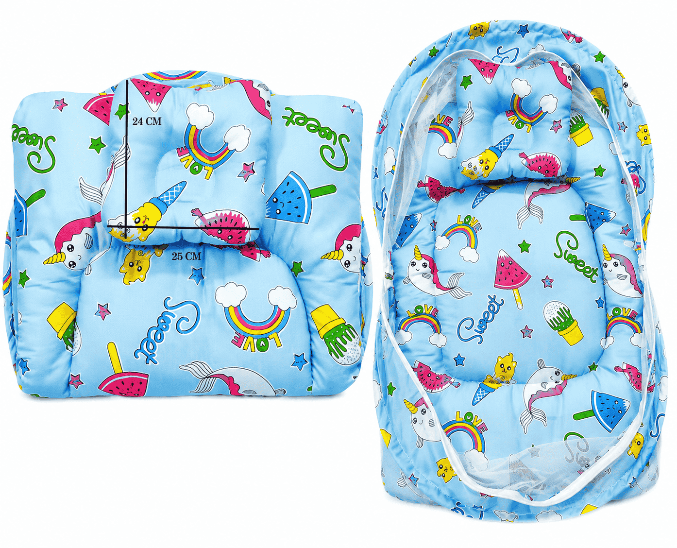 Cotton Mosquito Net Bed For Baby & Mosquito Protector